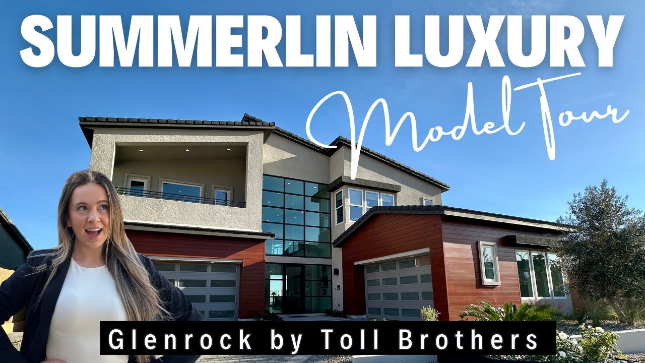 Inside Summerlin’s Newest Luxury Homes: Glenrock by Toll Brothers [FULL TOUR!]