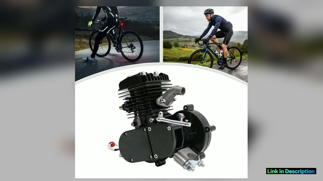 80CC 2Stroke Bicycle Engine Kit 1850W 5500RPM CDI Gas Motor Motorized Bike Conversion Kit with