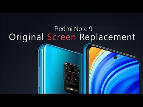 Xiaomi Redmi Note 9 Original Screen Replacement / alkuperäisen näytön korvaaminen