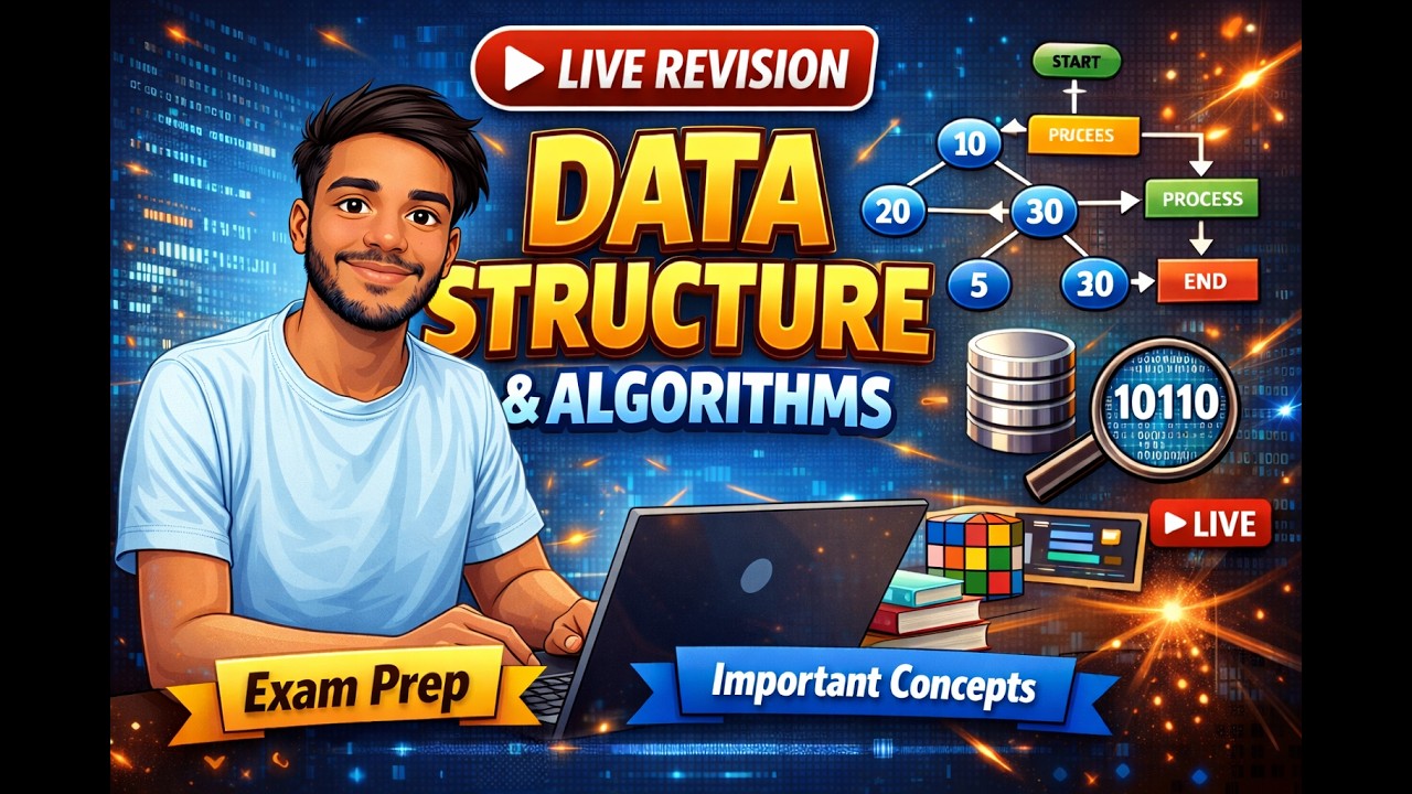 Data Structure & Algorithm | Part 2 Live Revision | Semester Exam ...