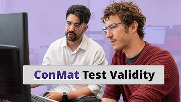 Evidence-Based Assessment: The Validity of the ConMat Tests