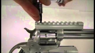 Ruger Single Six Scope Mount No Drill for New and Old Model WEIG-A-TINNY®