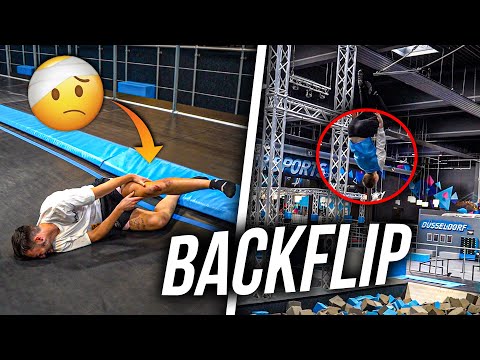 WIR BRINGEN DEN JUNGS DEN BACKFLIP BEI!