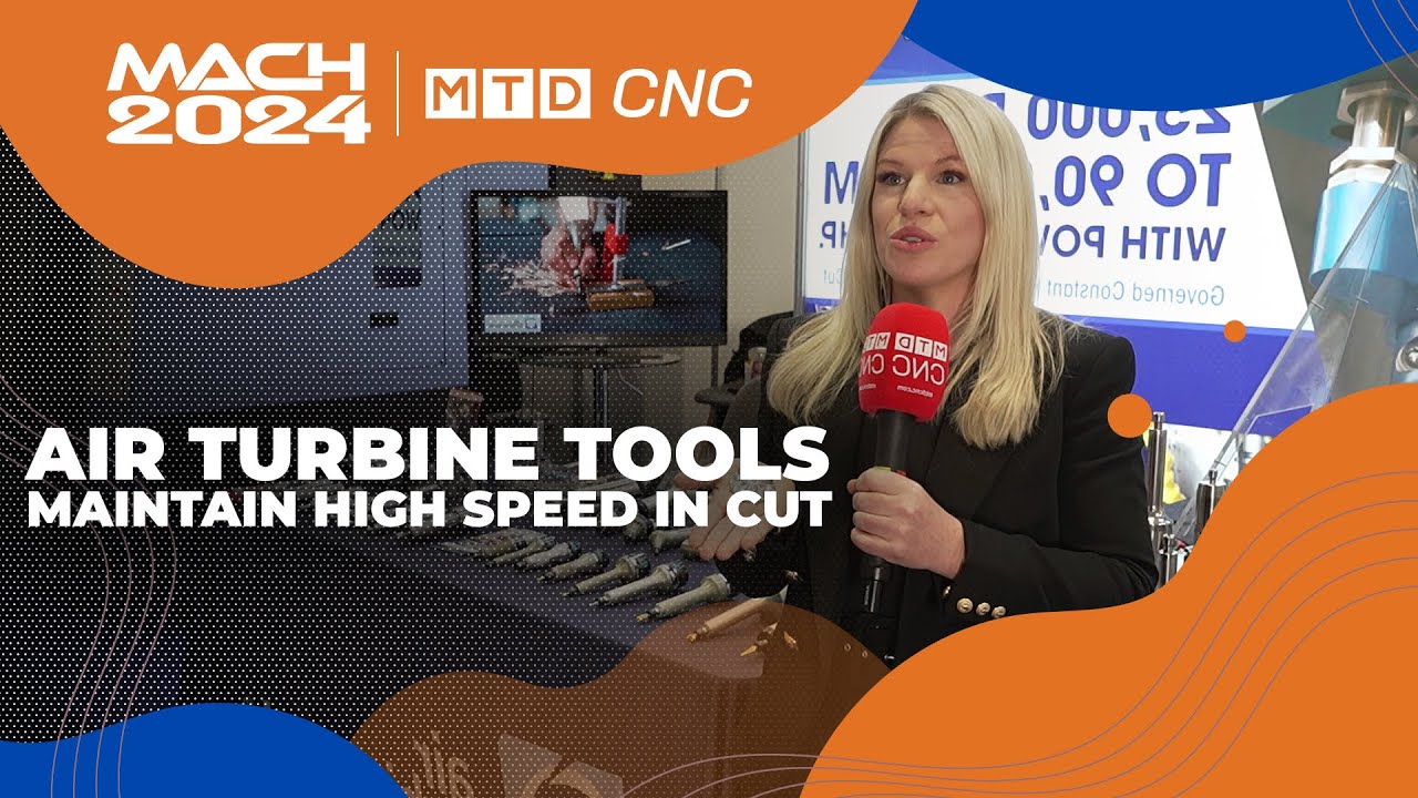 10x lower cycle times and better finishes: Air Turbine Tools + DN ...