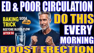 Men Over 50 Are Using Bicarbonate Every Morning — Restore Blood Flow & Reverse ED Naturally