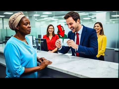 GERENTE DO BANCO ZOMBA DA MULHER SIMPLES E RASGA SEU CHEQUE… SEM SABER QUE ELA É A DONA!