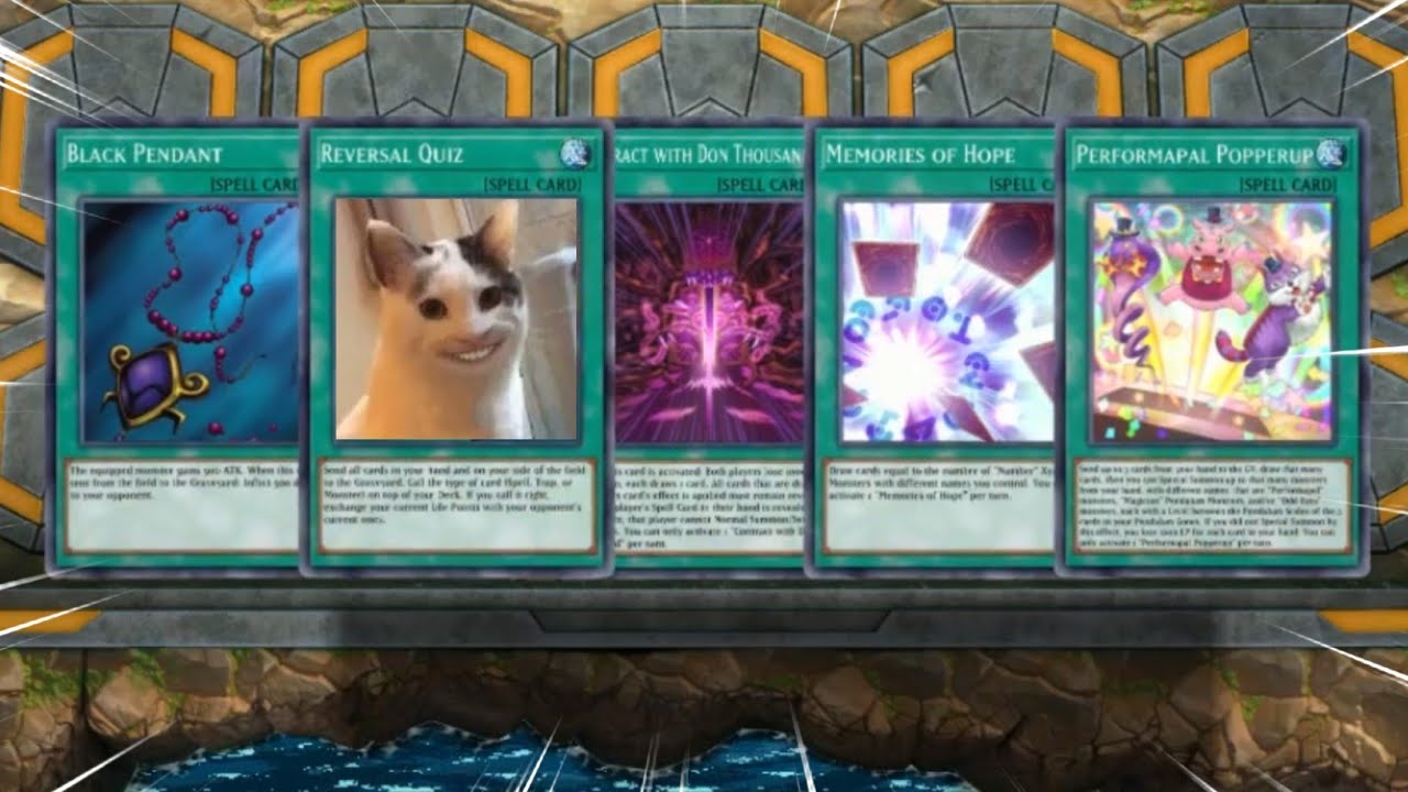 THIS 40 SPELL CARDS DECK WON'T LET YOUR OPPONENT PLAY.. YUGIOH MASTER DUEL