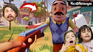 Bi̇ri̇ Wi̇lsona Si̇lahla Ateş Etti̇ Yoksa Wi̇lson Öldü Mü Hello Neighbor Mod