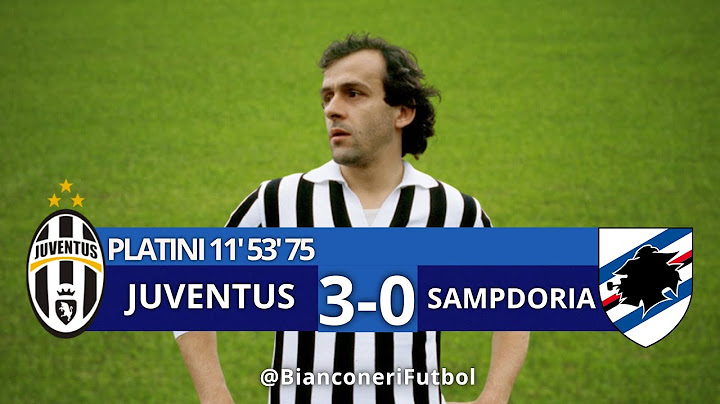When Platini Destroyed Sampdoria | Serie A 1985/86