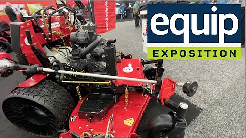 Bradley Mowers Booth Tour at EQUIP Expo 2025 | Value-Packed Commercial Mowers!