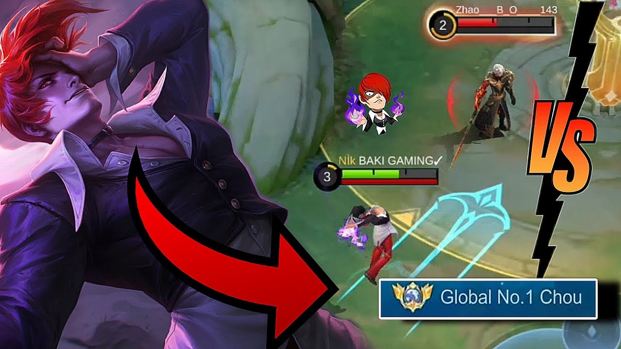 EXP ALUCARD VS CHOU // CHOU GAMEPLAY WITH 0 DEATH 