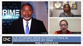 Could Strong GDP Rate for Biden's 1st Year Improve His Ratings?