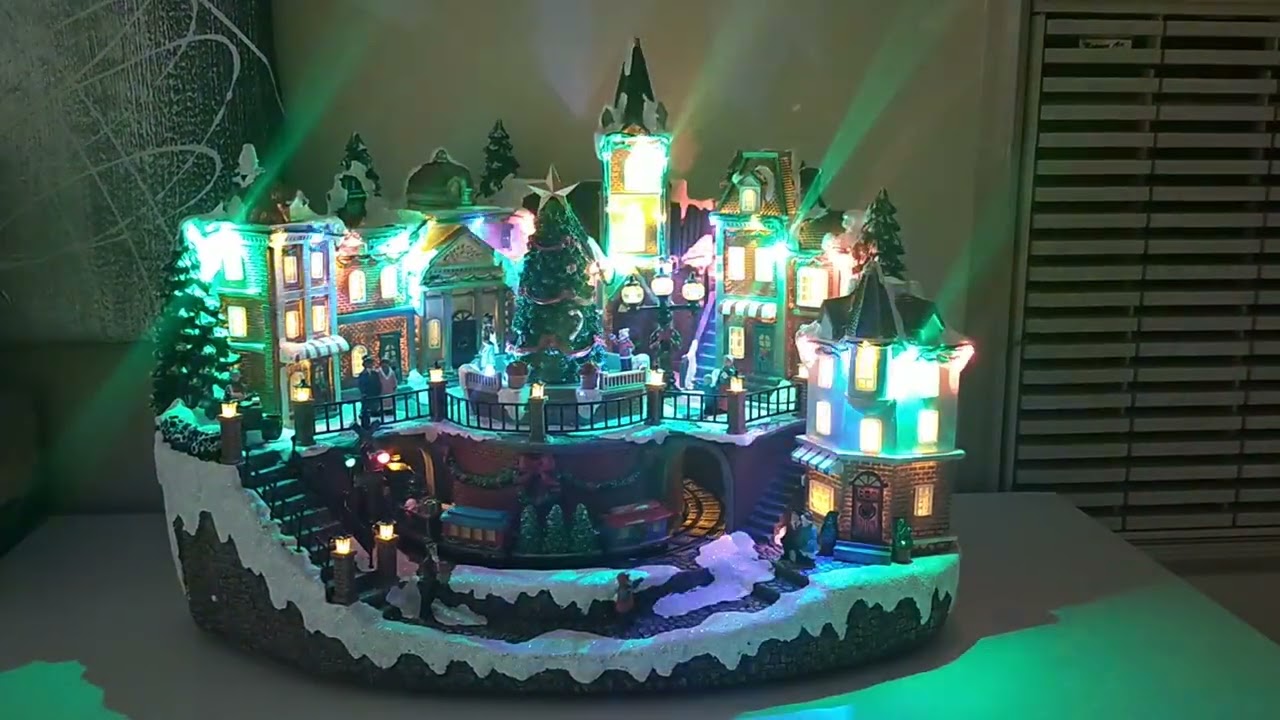 Animated Christmas Village from Costco YouTube