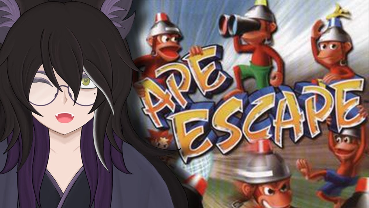 Vtuber plays APE ESCAPE 1: Who let the monkeys out?