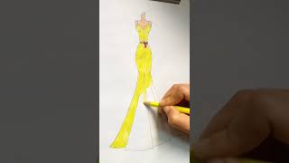 How do you draw a dress???shorts drawing art dress painting fashionillustration