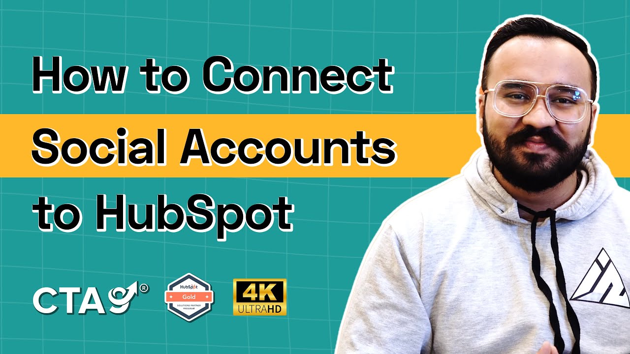 How to Connect Social Media Account to HubSpot - YouTube