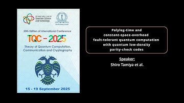 03 Polylog-time- and constant-space-overhead fault-tolerant quantum computation with quantum low-den