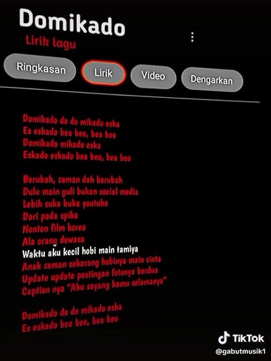 Domikado #shorts #fyp #lagu #domikado