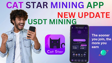 Cat Star withdrawal |Cat Star Free Mining App |cat star real or fake |cat star new update| USDT mine