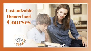 Easily Customize Your Homeschool Course Schedules