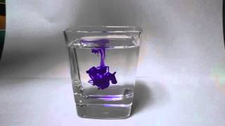 Purple Ink Drop Test