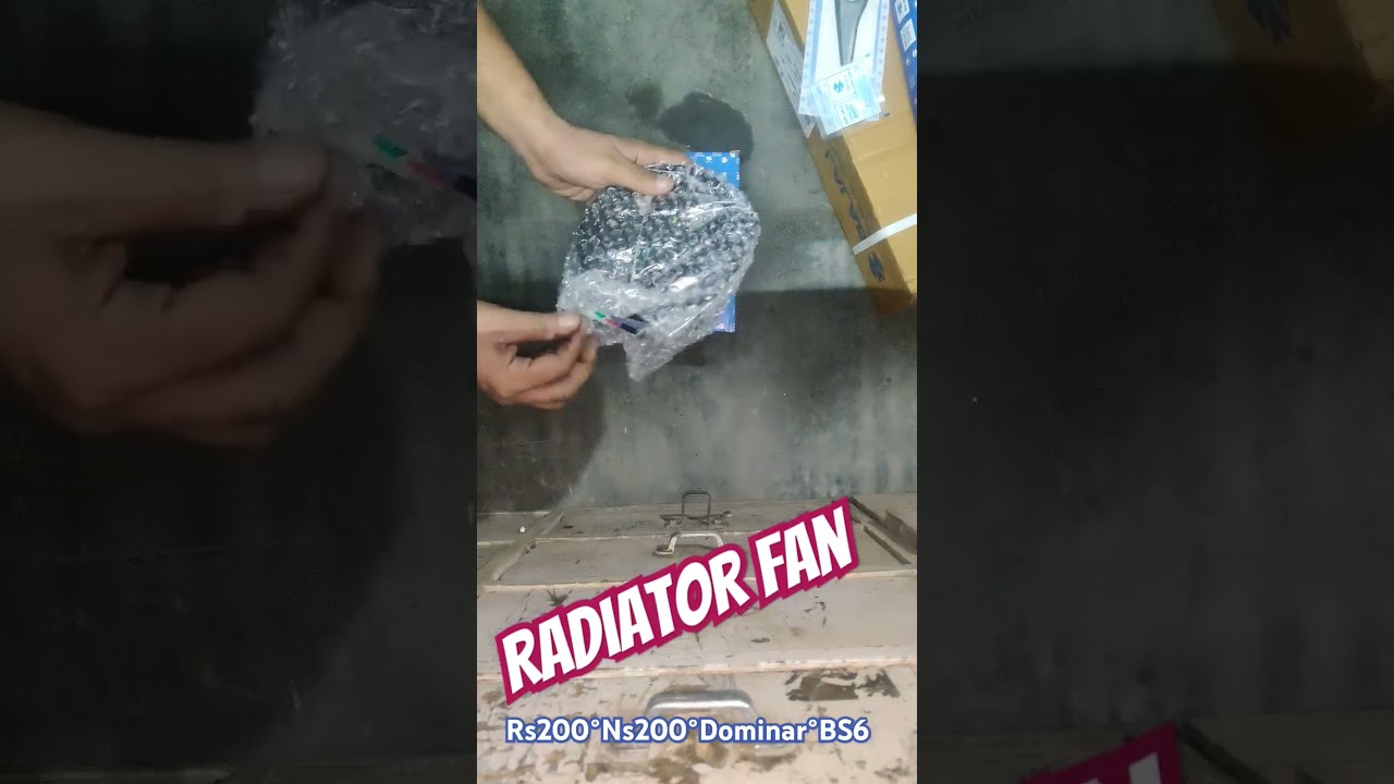 Radiator fan for All Pulsar RS200, NS200, DOMINAR 400, Bs 3.4.6. E20 Avilable!