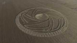 Crop Circle at Etchilhampton Hill, 19th August 2013 England