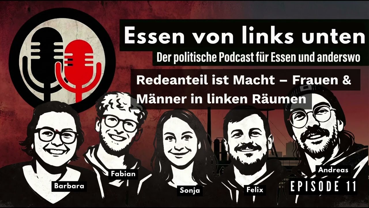 Redeanteil ist Macht – Frauen und Männer in linken Räumen