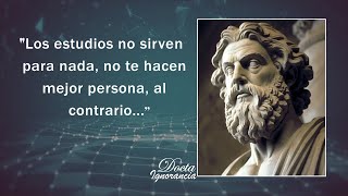 Los estudios no te hacen mejor persona, los títulos no sirven para ser mejor | Docta Ignorancia