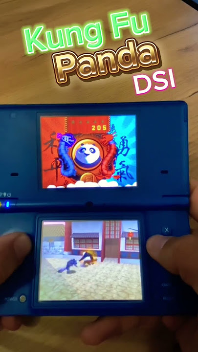 Kung Fu Panda. Nintendo DSI gameplay. #kungfupanda #retrogaming #shorts