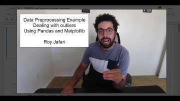 Data Preprocessing Example: Detection and Dealing with Outliers