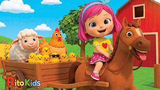 💥 Día de mermeladas | Caballo Nick Y La Vaca Lola +  Canciones Educativas para Niños 🐓🐑