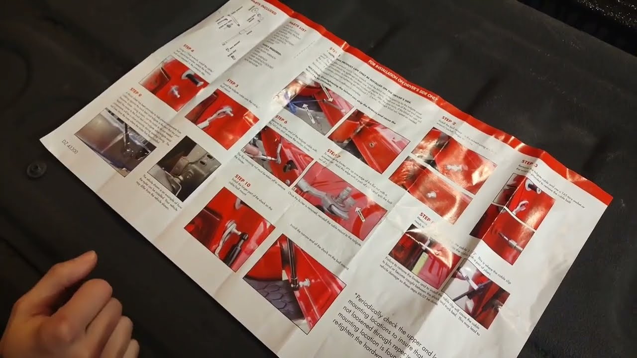 (316) dee zee dz 43300 tailgate assist ram 2006 dodge 2500