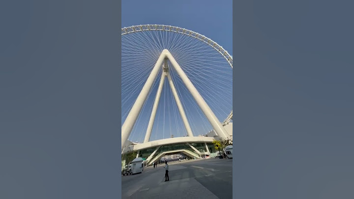 Ain Dubai at Dubai Bluewater Island #dubai #aindubai #dubaitourism