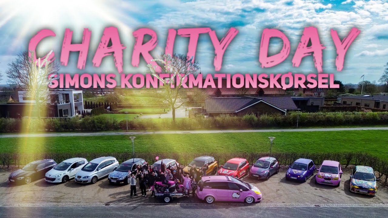 Charity Day Simons Konfirmationskørsel i Askov, #TeamLoudnProud