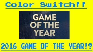 2016 GAME OF THE YEAR!? | Color Switch screenshot 1