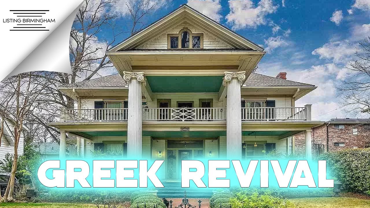Inside a $495,000.00 Greek Revival Charmer in Birmingham, Alabama!