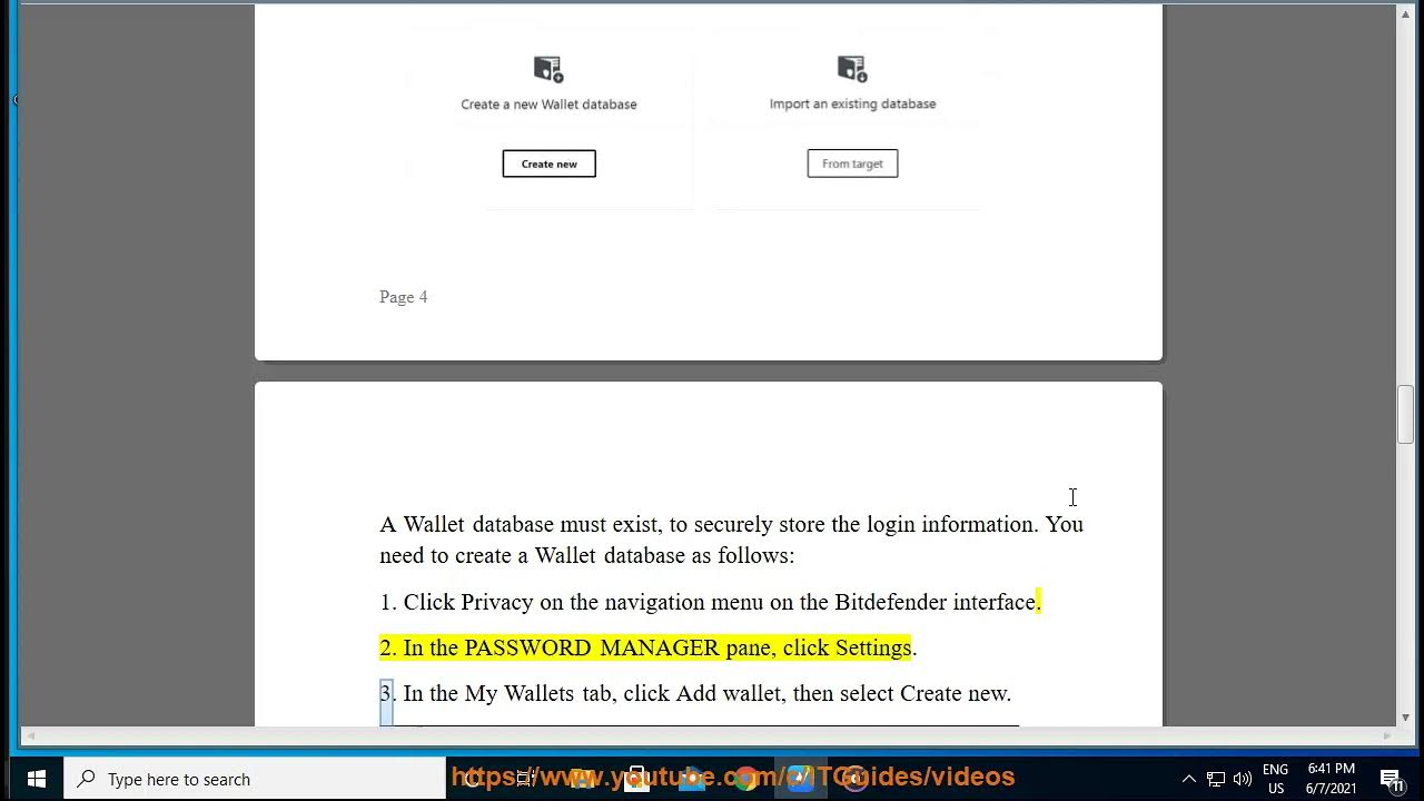 Fix Bitdefender Wallet autofill not working YouTube