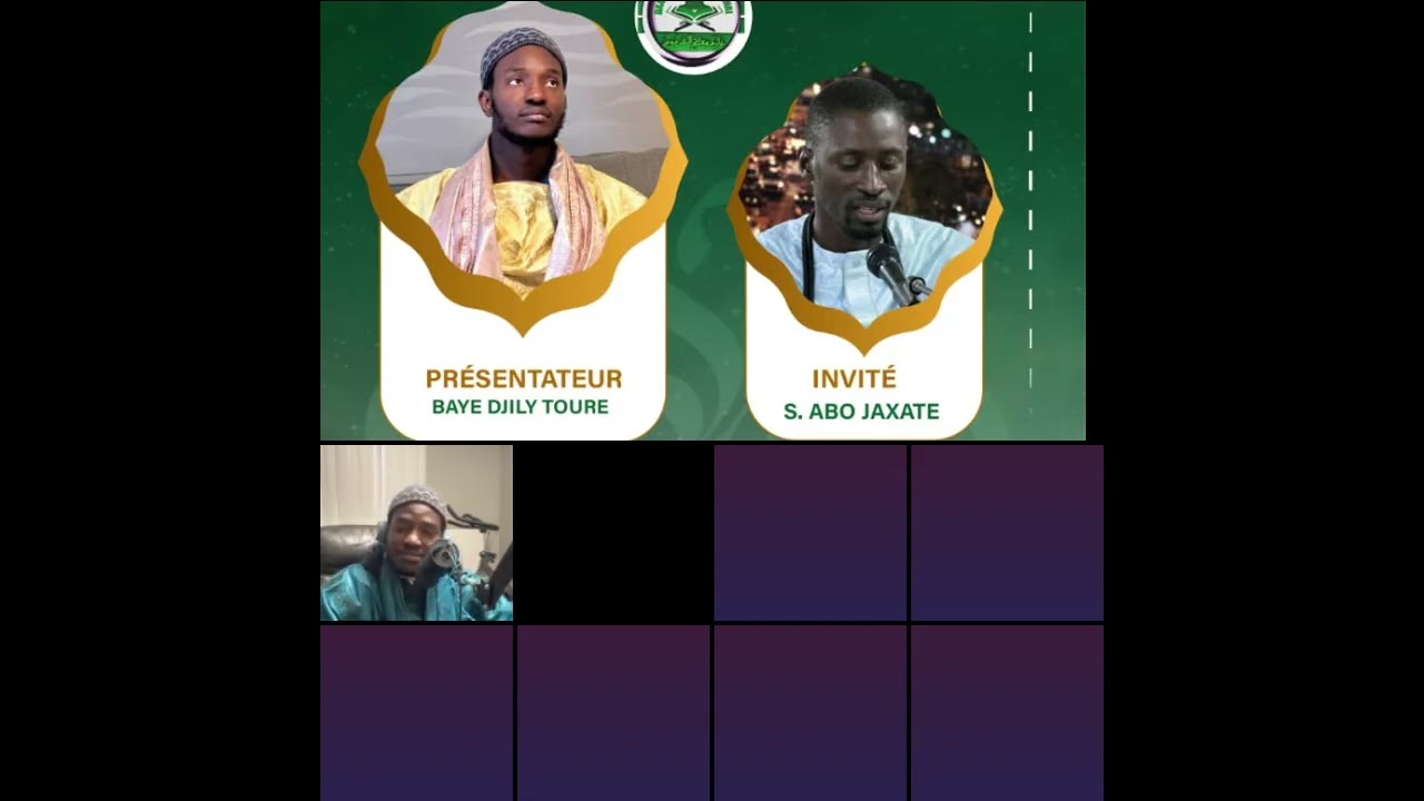 LIVE TIKTOK WAKHATANE AM DIANGUE AK SERIGNE ABO DIAKHATE DAARAH MAFATIHOUL BICHRI TOUBA