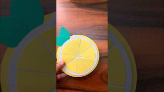 Lemon card #craft #crafts #diy #tutorial #youtubeshorts #trending #reels #giftideas