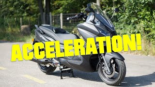 2023 MASH BELENA 300 - ACCELERATION ENTERING HIGHWAY by MotoSnax 948 views 7 months ago 1 minute, 32 seconds