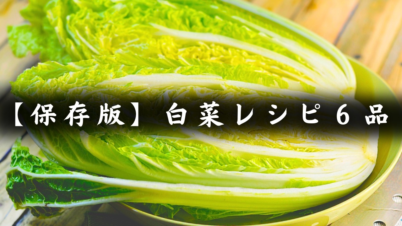 【大量消費】糖質オフ白菜レシピ6品。たっぷり食べて、しっかり痩せるダイエットレシピ集