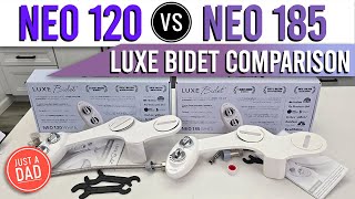 LUXE Bidet NEO 185 vs NEO 120 COMPARISON & HOW to INSTALL