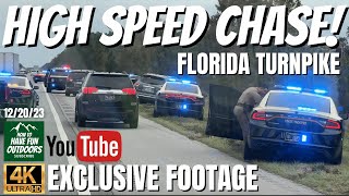Dangerous High Speed Car Chase on the Florida Turnpike