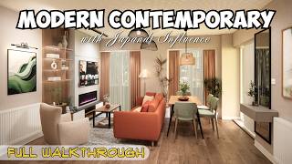 Modern Contemporary w/ Japandi | Smart Layout That Works