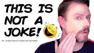 THIS IS HOW MUCH FOUNDATION YOU NEED DAILY! - THIS IS NOT A JOKE! 😂