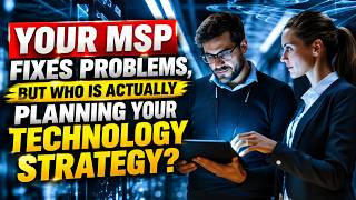 Your MSP Fixes Problems, but Who Is Actually Planning Your Technology Strategy