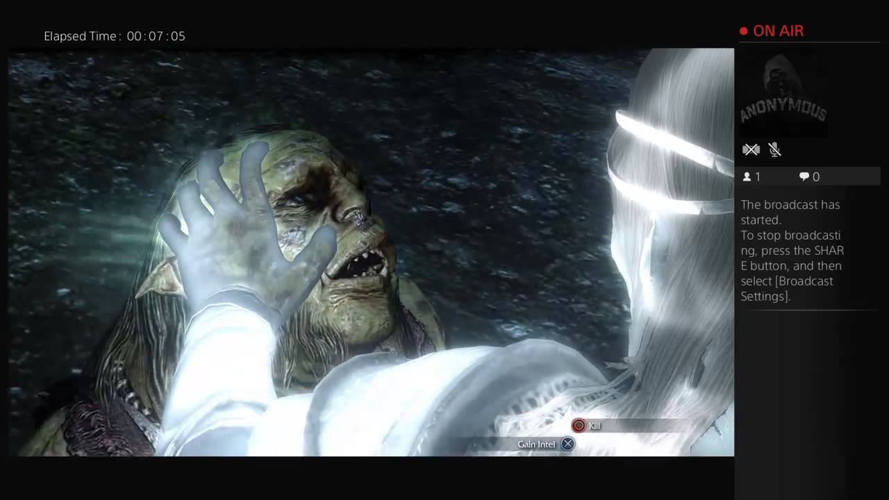 Shadow of Mordor, REALITYKING7's Live PS4 Gameplay