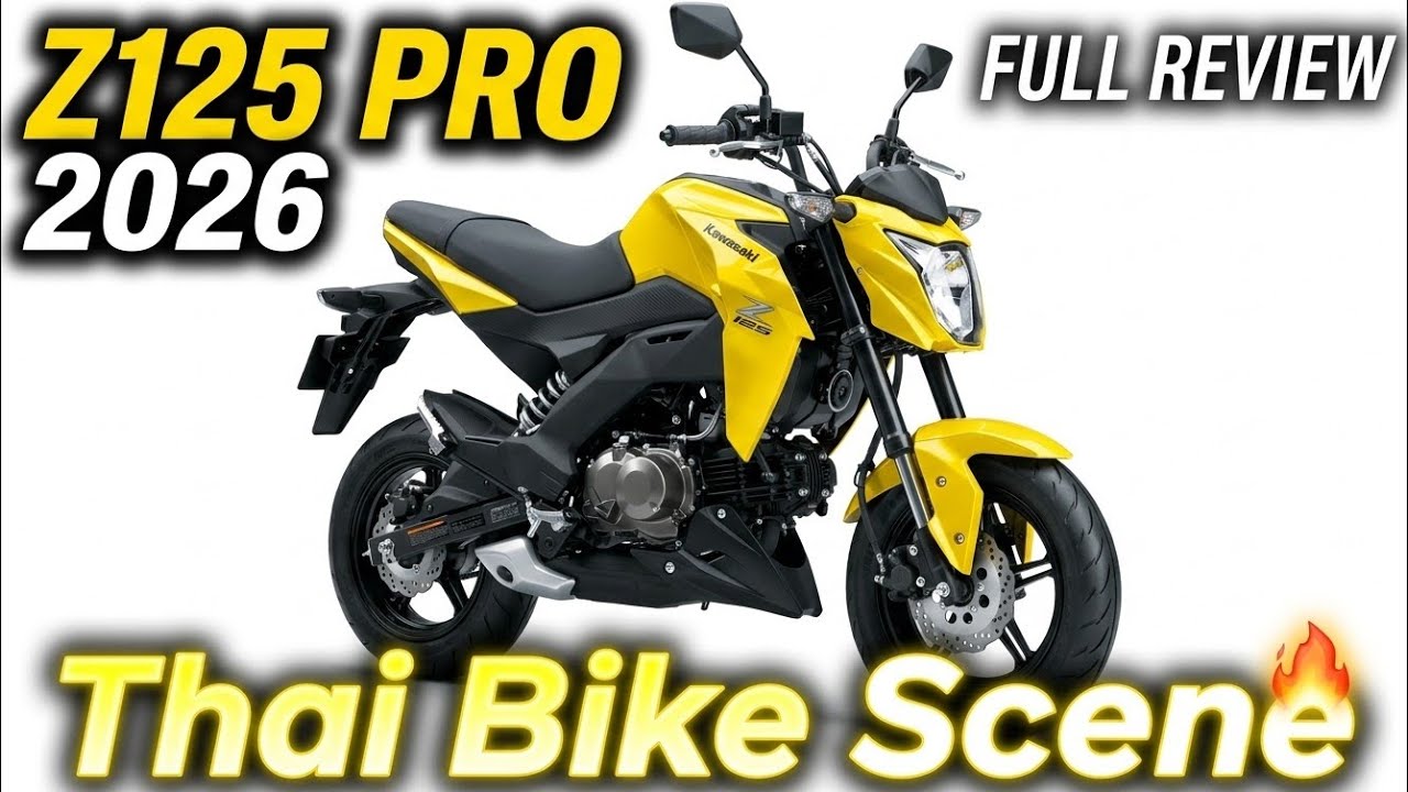 New Kawasaki Z125 Pro 2026 Yellow 😳 Small Bike… BIG SHOCK!” - YouTube