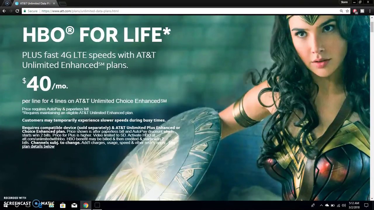 AT&T Unlimited Plus Enhanced & AT&T Unlimited Choice Enhanced - YouTube